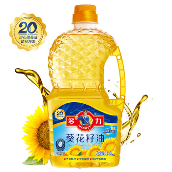 多力葵花籽油1.8L食用油	